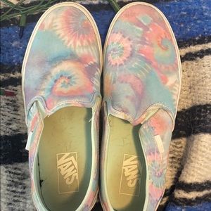 Tie die vans